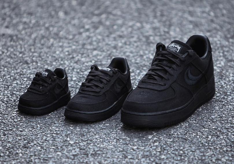 Stussy-Nike-Air-Force-1-Black-CZ9084-001-1